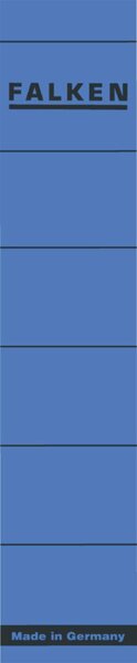 Image Rückenschilder kurz/schmal blau 36x190mm 10 Stück