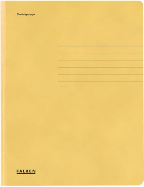 Image Dreiklappenmappe/Aktenmappe Manilakarton (RC) 320g/qm