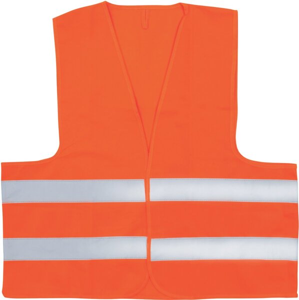 Image Warnweste, Einheitsgröße, orange Hochsichtbare Warnkleidung, Polyester