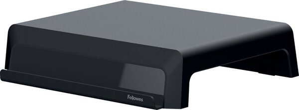 Image Breyta Monitor Ständer tragbar mit Handgriff, schwarz