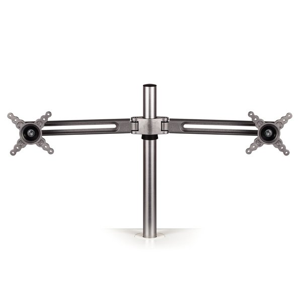 Image FELLOWES Monitorhalterung Doppel Lotus Silber