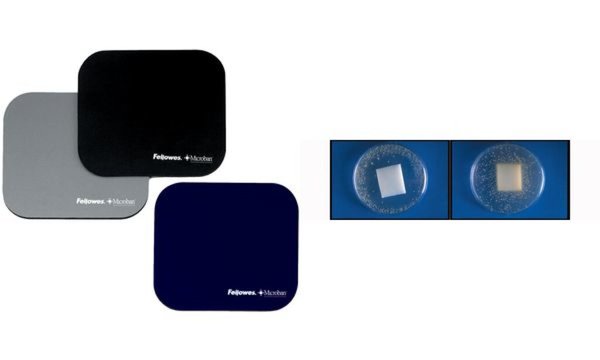 Image FELLOWES Mouse Pad with Microban Protection - Mauspad - Marineblau (5933805)