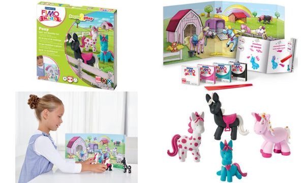 Image FIMO kids Modellier-Set Form & Play Pony, Level 2 (57890071)