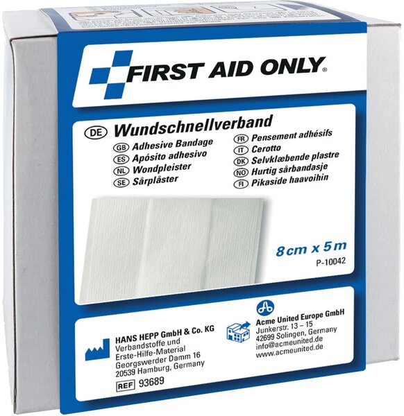 Image FIRST AID ONLY Pflaster P-10042 weiß