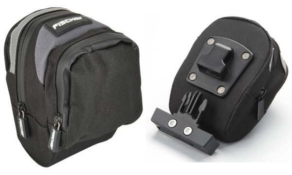 Image FISCHER Fahrrad-Satteltasche, schwa rz/grau (11610260)