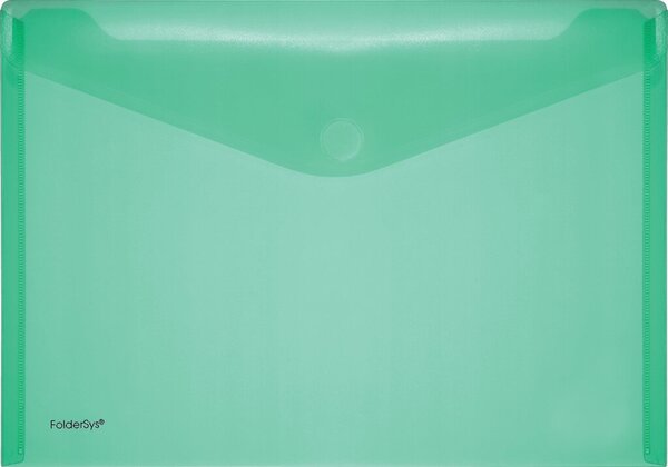 Image PP-Umschlag A4quer grün transparent