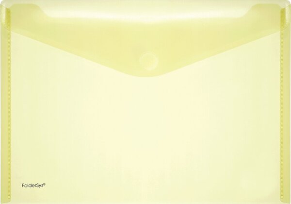 Image PP-Umschlag A4quer gelb transparent