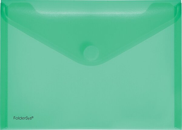 Image PP-Umschlag A5quer grün transparent