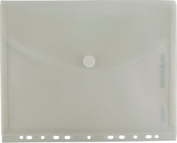 Image Sichttasche, DIN A4, Abheftrand, Dehn- falte 20 mm, mit Klettverschluss,