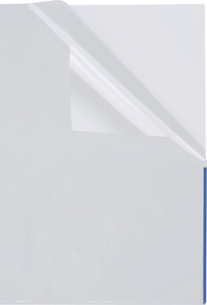Image Index Sichthülle, PP, A4, trans- parent, Indexstreifen blau, oben