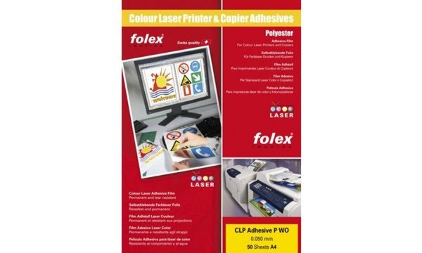 Image FOLEX Color-Laserfolie CLP Adhesive s P WO, DIN A3 (5645503)