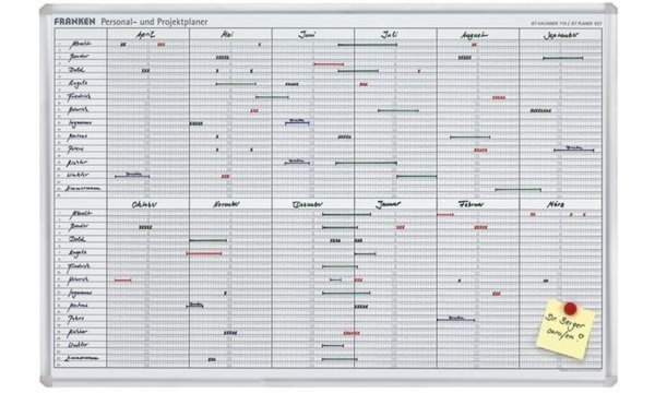 Image FRANKEN Einteilungsband für Planungstafeln, 4 mm x 10 m selbstklebend, wieder a