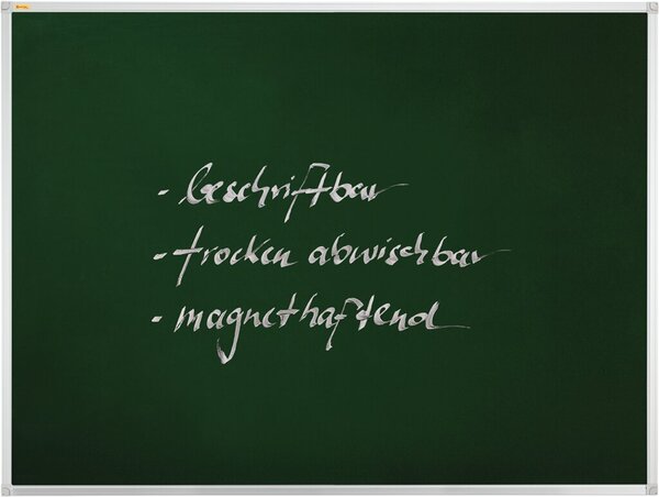 Image FRANKEN Kreidetafel X-tra! Line, 900 x 600 mm, dunkelgrün - 1 Stück (KR3502)