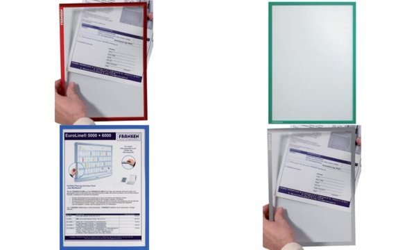 Image FRANKEN Magnet-Tasche FRAME IT X-tra!Line, DIN A3, grün Dokumentenhalter, trans