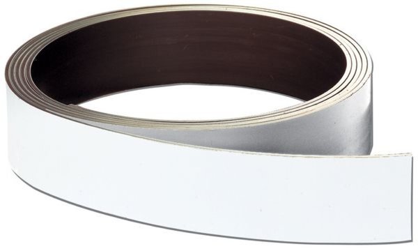 Image FRANKEN Magnetband, (L)10.000 x (T) 0,8 x (H)50 mm, weiß (70010685)
