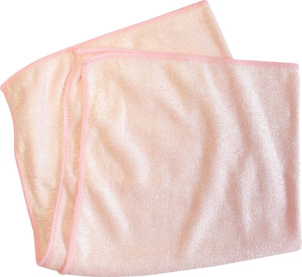 Image HYGOCLEAN Mikrofasertuch MICRO MASTER, 400 x 400 mm, rosa
