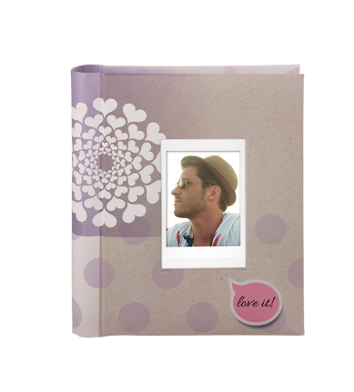 Image FUJIFILM Instax Mini Stylish Fotoalbum Dots 60 Bilder