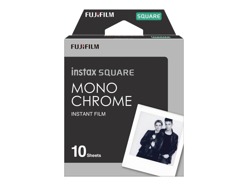 Image FUJIFILM Instax SQUARE MONOCHROME WW 1 Sofortbild-Film Schwarz/Weiß