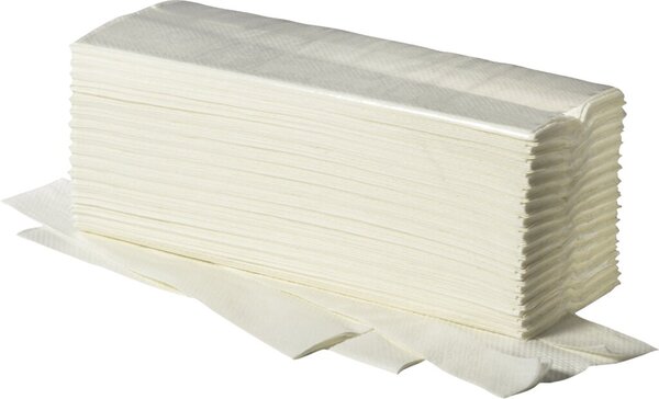 Image Falthandtuch COMFORT 25 x 23 cm V-Falz, hochweiß, 2-lagig,