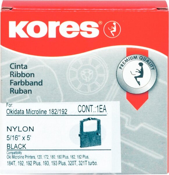 Image Farbband R9/409HDR schwarz für OKI ML182, 192, 320, 390 ua