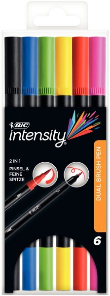 Image Fasermaler intensity Dual Brush Pen, sortiert