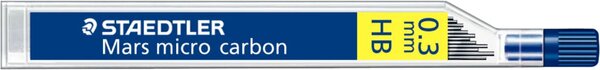 Image Feinminen Mars micro carbon 0,3mm HB, passend für alle Druckbleistifte
