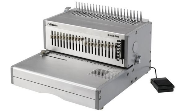 Image Fellowes Elektrisches Plastikbindeg erät Orion, silber (5342801)