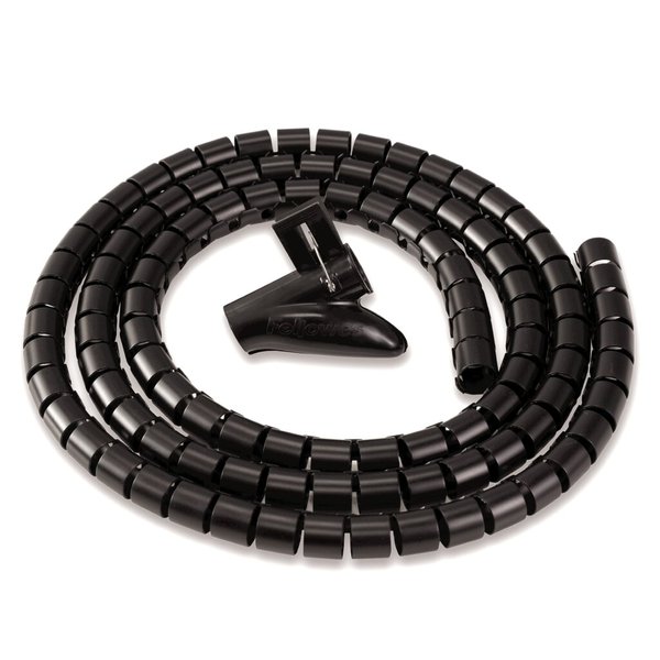 Image Fellowes Kabelschlauch "CableZip", Durchmesser 20 mm, schwarz, 2,0 m
