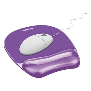 Image Fellowes Mousepad mit Handgelenkauflage Crystals Gel violett