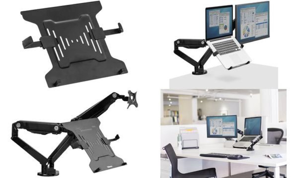 Image Fellowes Notebook-Plattform für Mon itorarm, schwarz (5044101)