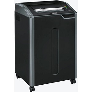 Image Fellowes Powershred 485i Aktenvernichter mit Streifenschnitt P-2 5,8 mm 37 Blatt schwarz