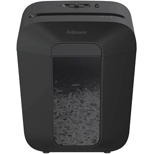 Image Fellowes Powershred LX45 Aktenvernichter mit Partikelschnitt P-4 4 x 37 mm 8 Blatt schwarz