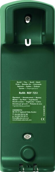 Image Flaschenhalter für Augenspülung, 500 ml, Maße (BxHxT): 9 x 27 x 7 cm