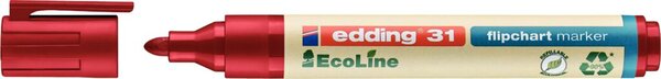 Image Flipchartmarker EcoLine 31 rot # 4-31002