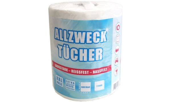 Image Fripa Tissue Allzweck-Reinigungstüc her, weiß, auf Rolle (6470086)