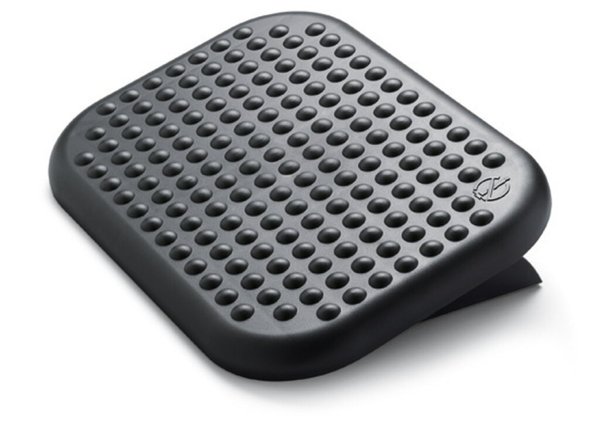 Image Fußstütze footness 15° neigbar, anthrazit, 80 % Recyclingmaterial