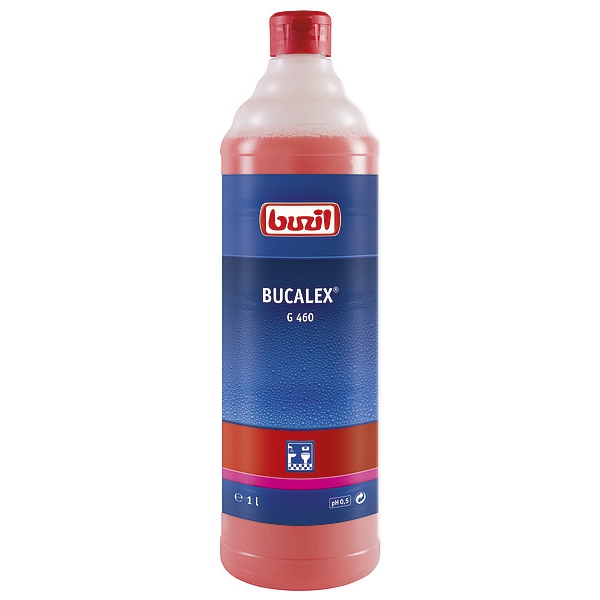 Image G460 Bucalex® |  1 Liter viskoser Sanitärgrundreiniger auf Phosphorsäurebasis, RK-gelistet (nicht RKI)