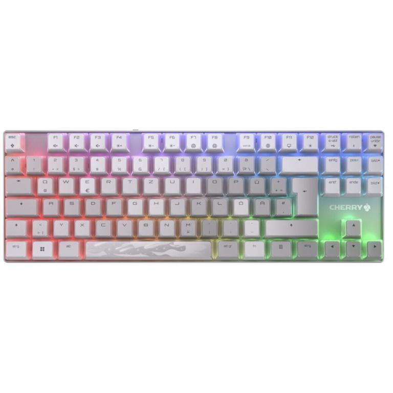Image CHERRY XTRFY TAS MX 8.2 XAGA TKL Wireless DE-Layout weiß (G80-3882SJADE-0)