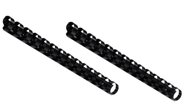 Image GBC CombBind - 8 mm - 14 Ringe - A5 (148 x 210 mm) - 45 Blätter - Schwarz - 100