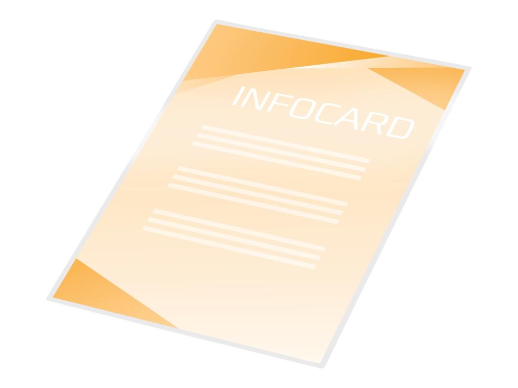 Image GBC Document Laminating Pouch - 125 Mikron 100er-Pack - glänzend - A7 (74 x 105