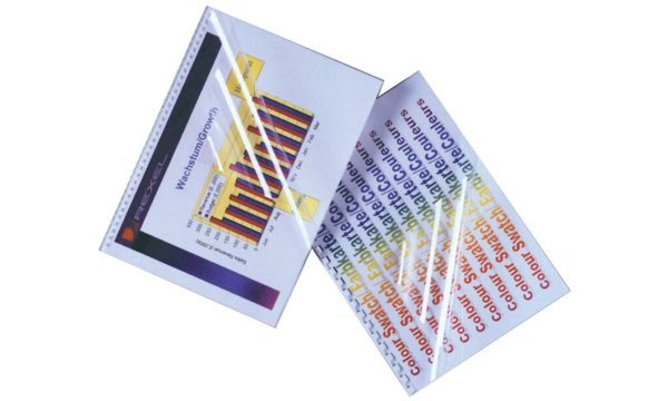 Image GBC Einbanddeckel HiClear, DIN A5, kristallklar, 0,24 mm Klarsichtdeckblatt, au