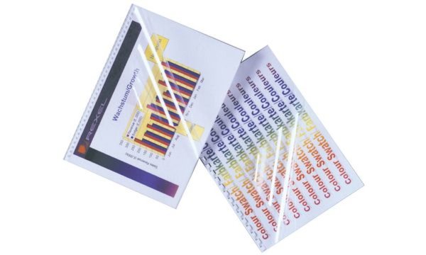 Image GBC HiClear Abdeckfolie A3 PVC 240 Micron - klar (100) - Transparent - PVC - A4