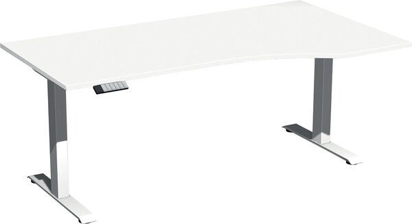 Image Elevate Basic Elektro-Hubtisch 1800x1000x730-1230 weiß/weiß