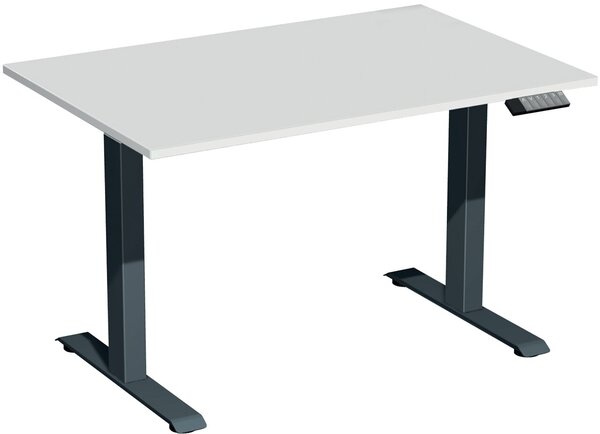 Image Elevate Plus Elektro-Hubtisch 1200x800x630-1280 lichtgrau/anthrazit