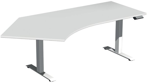 Image Elevate Plus Elektro-Hubtisch 2166x1130x630-1280 lichtgrau/weiß