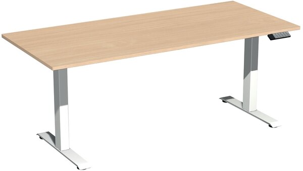 Image Elevate Plus Elektro-Hubtisch 1800x800x630-1280 buche/weiß