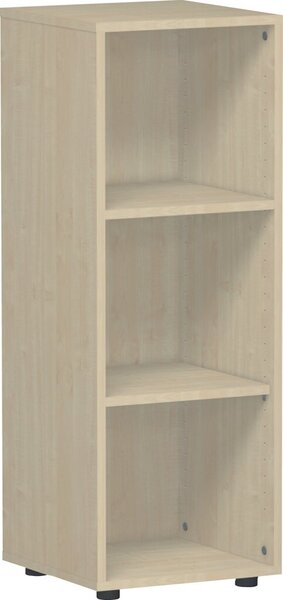 Image Regal 3 OH mit Standfüßen Ahorn 400x400x752, Flex