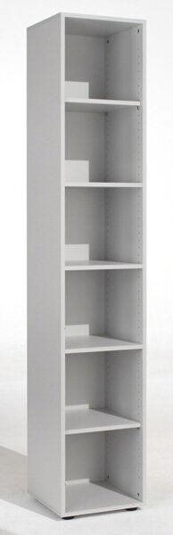 Image Regal 6 OH m. Standfüßen Lichtgrau 400x420x2160 Flex