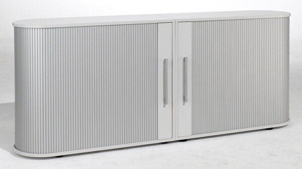 Image Sideboard 2 OH Flex mit Standfüßen silber/Lichtgrau