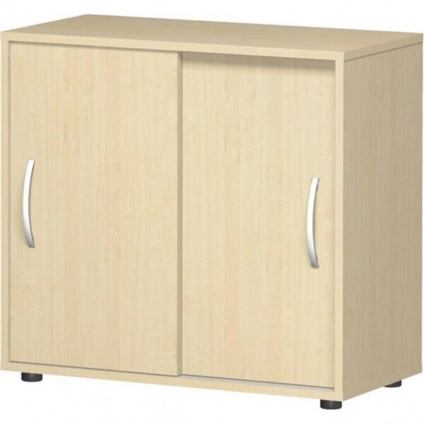 Image Schiebetürenschrank 2 OH mit Standfüßen, Ahorn, Flex